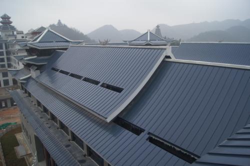 鋁鎂錳金屬屋面防水施工中的注意事項